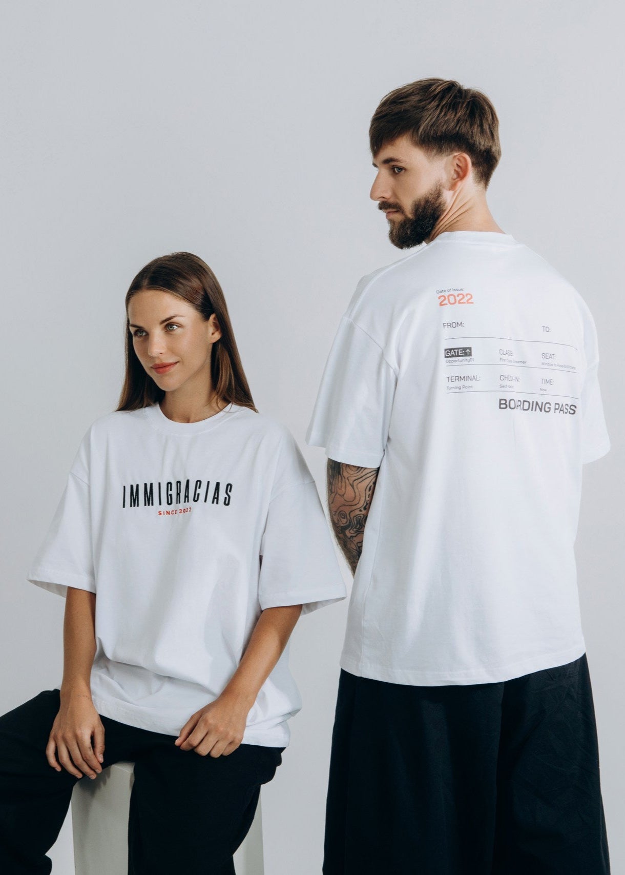 T-shirt "IMMIGRACIAS"